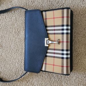 Burberry Small Vintage and Check Crossbody Bag